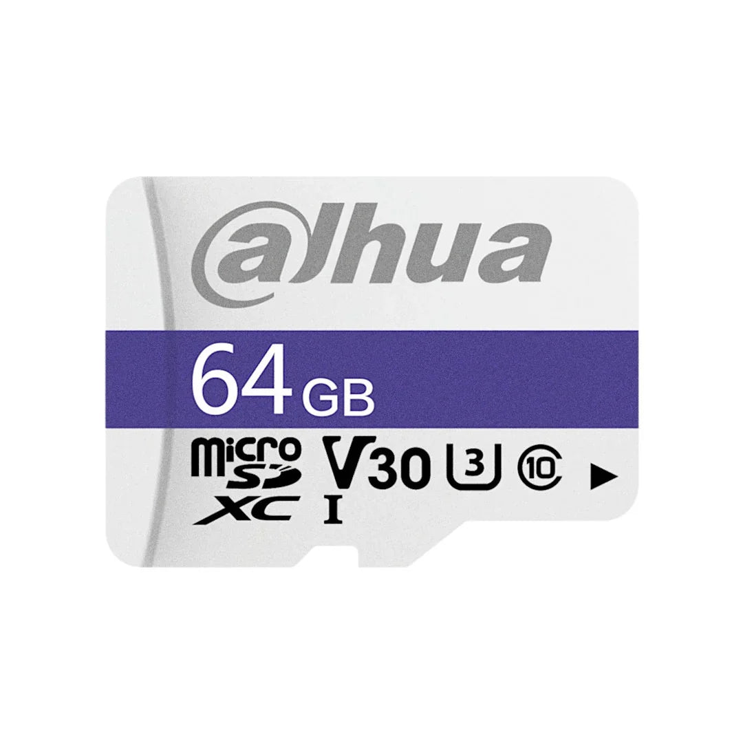 DAHUA TF-C100/64GB Memoria microSD 64GB C10 para Cámara de seguridad 24/7