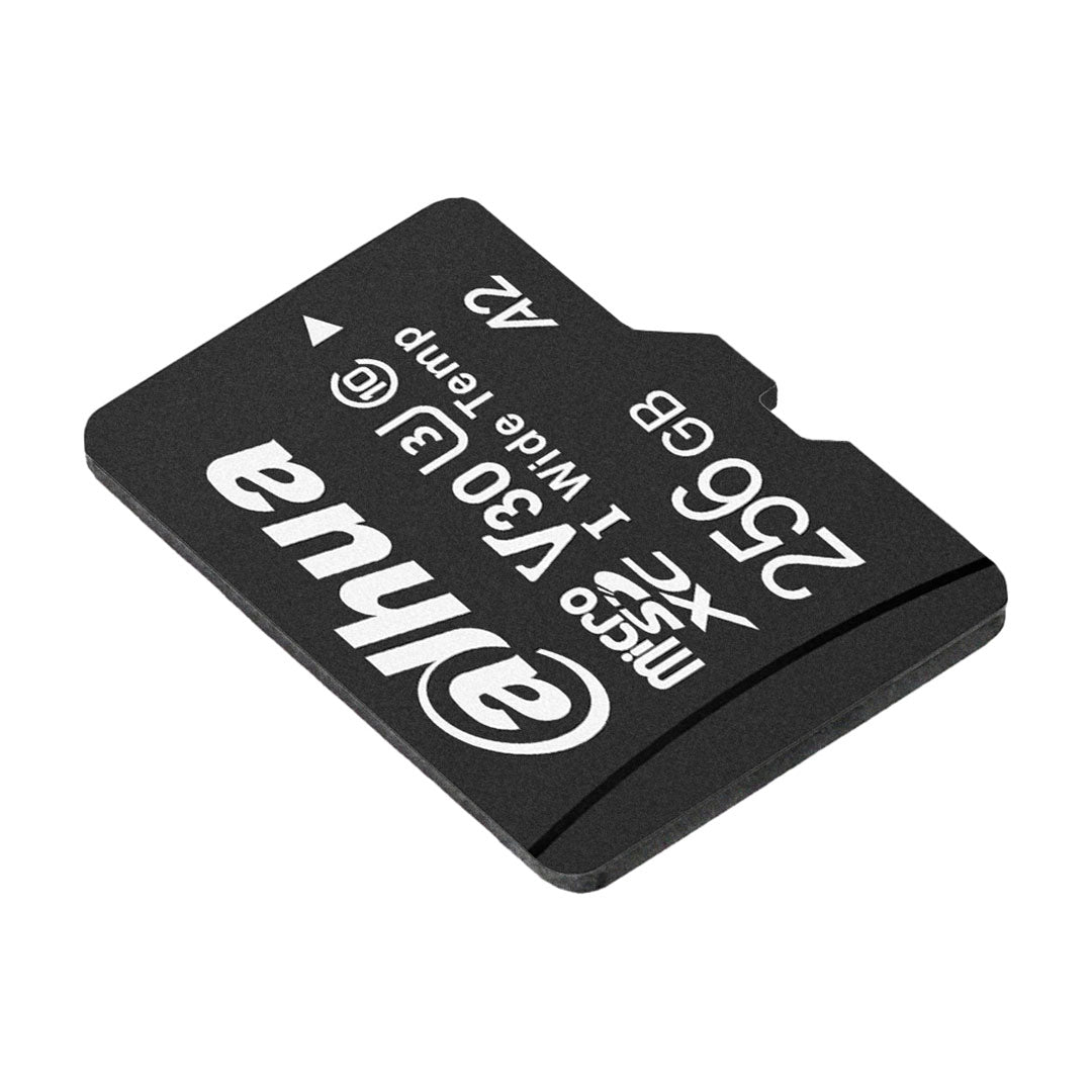 DAHUA TF-W100-256GB Tarjeta de Memoria 256GB de amplio Rango de Temperaturas W100