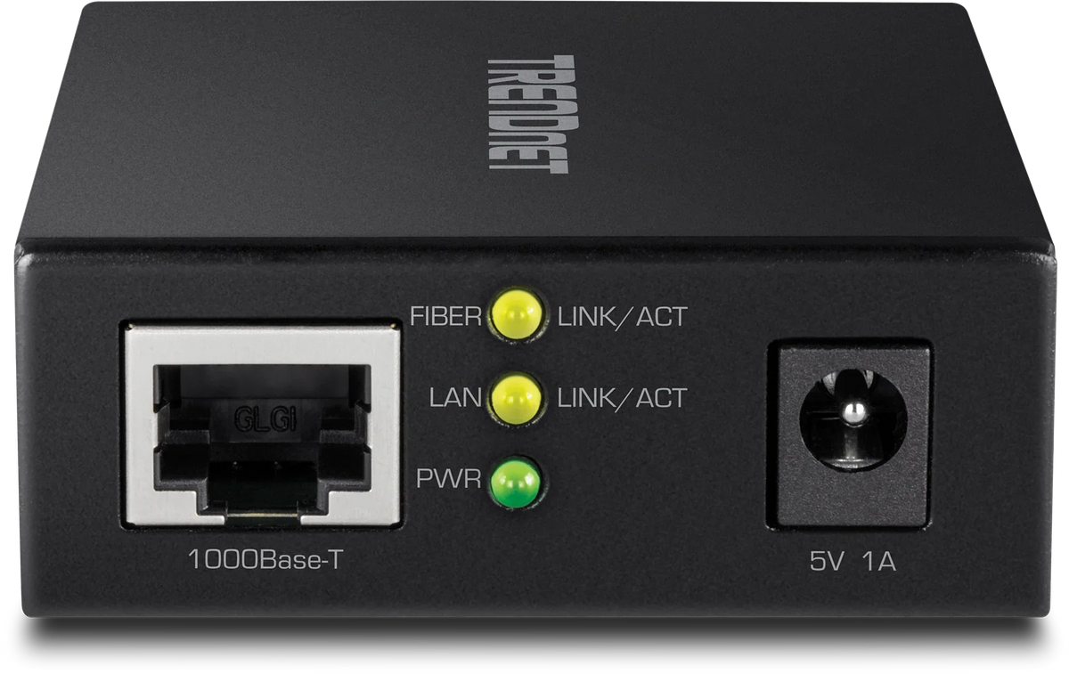 TRENDNET TFC-GSFP Media Converter SFP SX y LX Gigabit RJ45