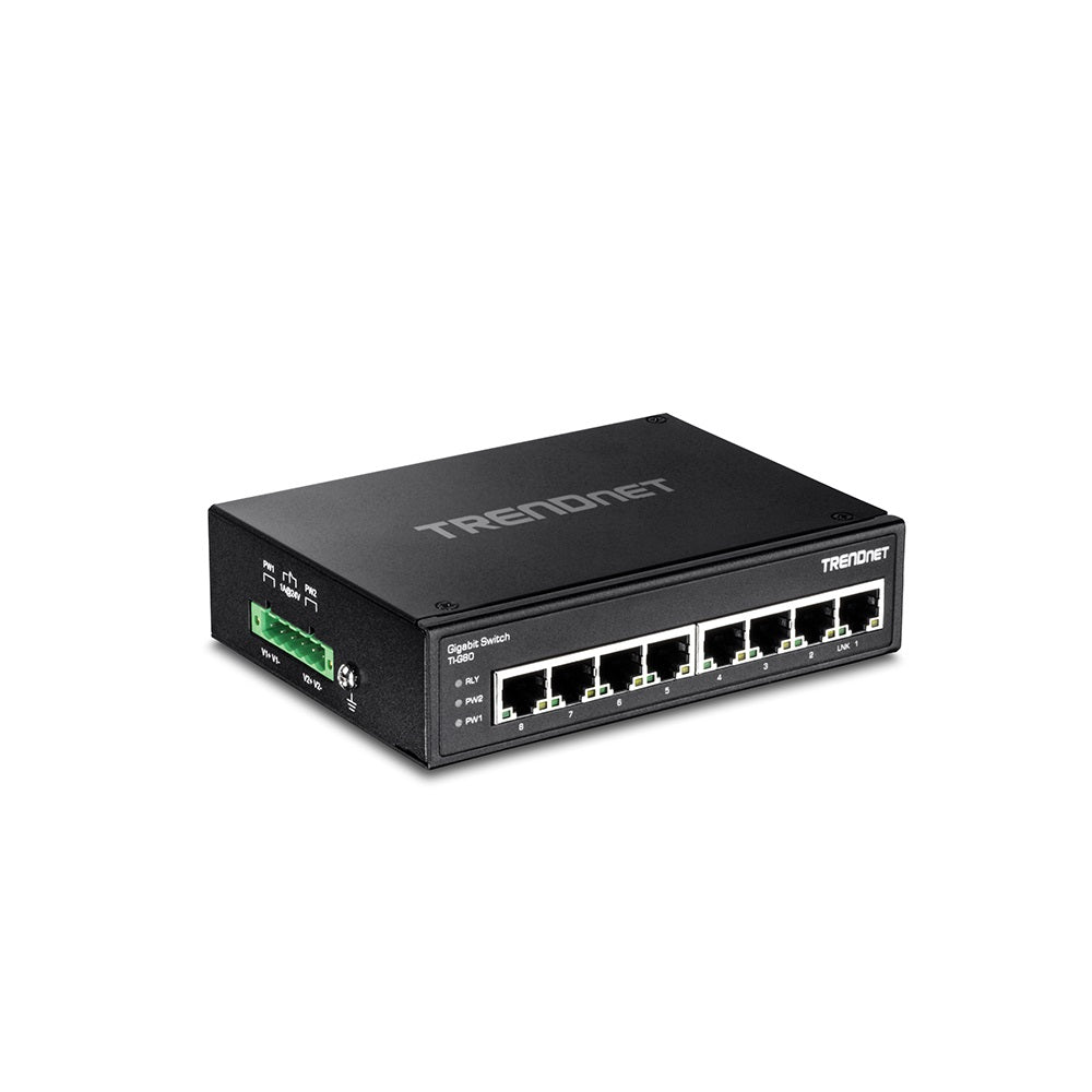 TRENDNET TI-G80 Switch industrial 8 puertos Gigabit