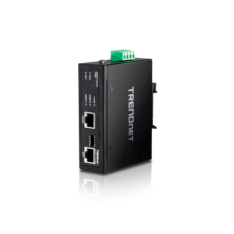 TRENDNET TI-IG60 Inyector Industrial Gigabit PoE+ hasta 60W
