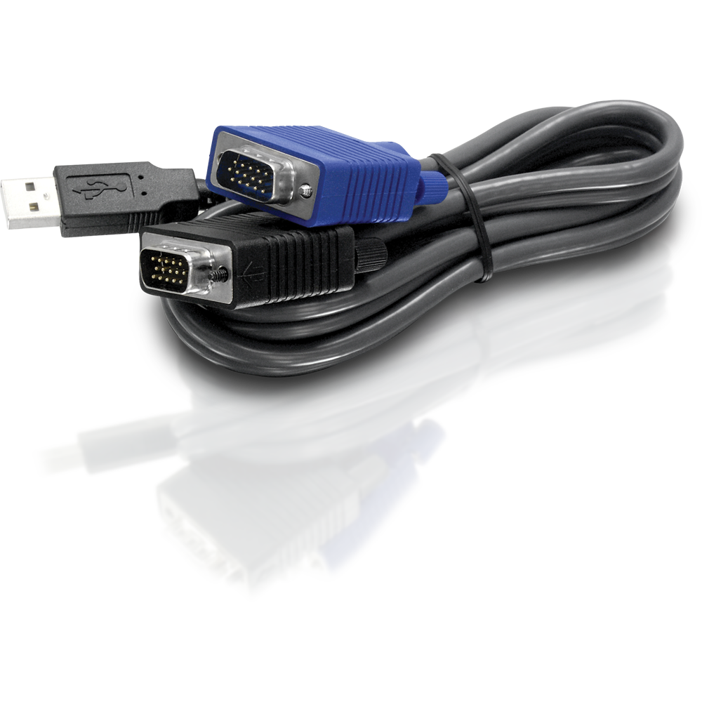 TRENDNET TK-CU06 Cable para KVM USB/VGA 1.8M