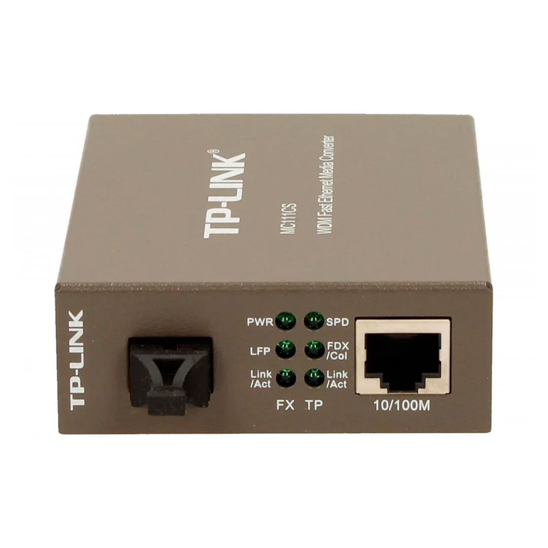 TP-LINK MC111CS Media Converter WDM 10/100Mbps 20Km
