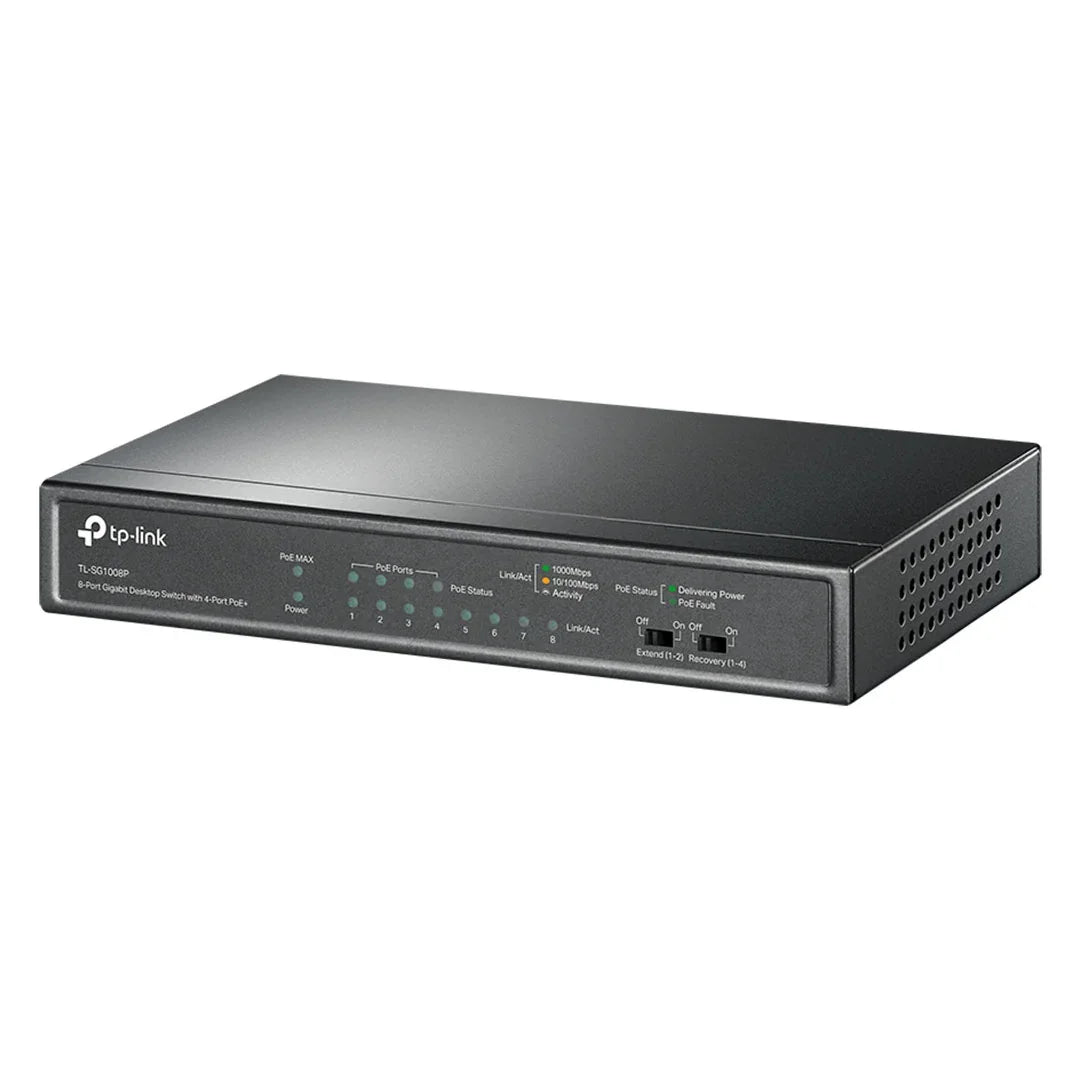 TP-LINK SG1008P Switch 8 Puertos Gigabit 4P PoE+
