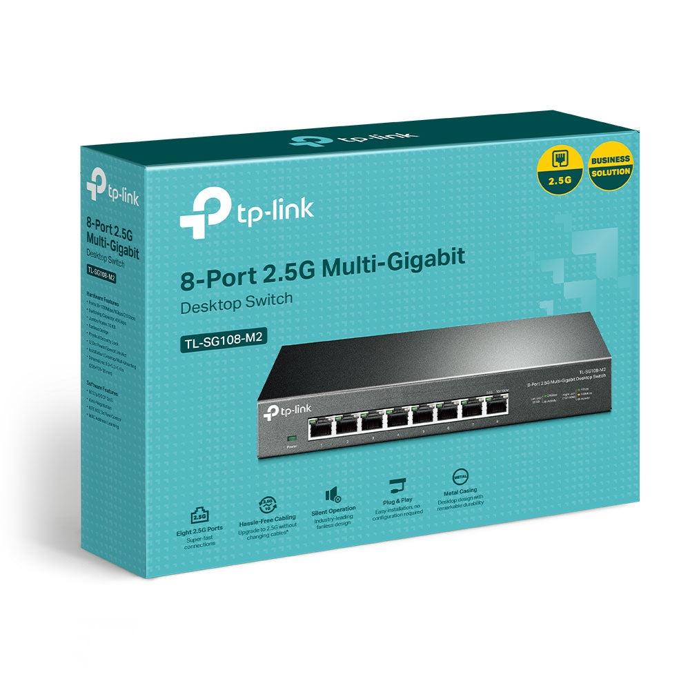 TP-LINK SG108-M2 Switch 8 Puertos RJ45 Gigabit