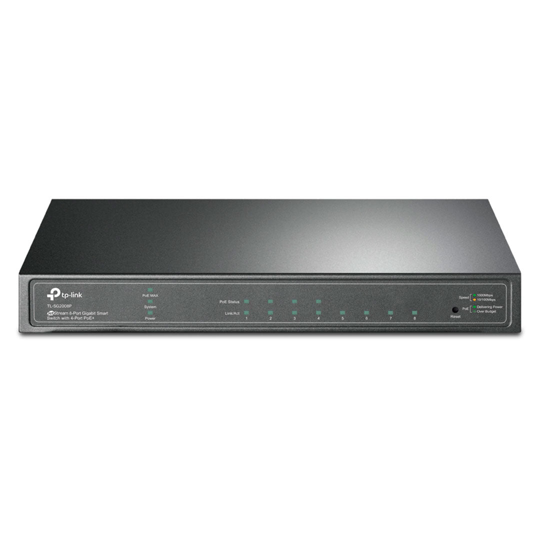 TP-LINK SG2008P Switch Smart Omada PoE 4 Puertos 8P Gigabit