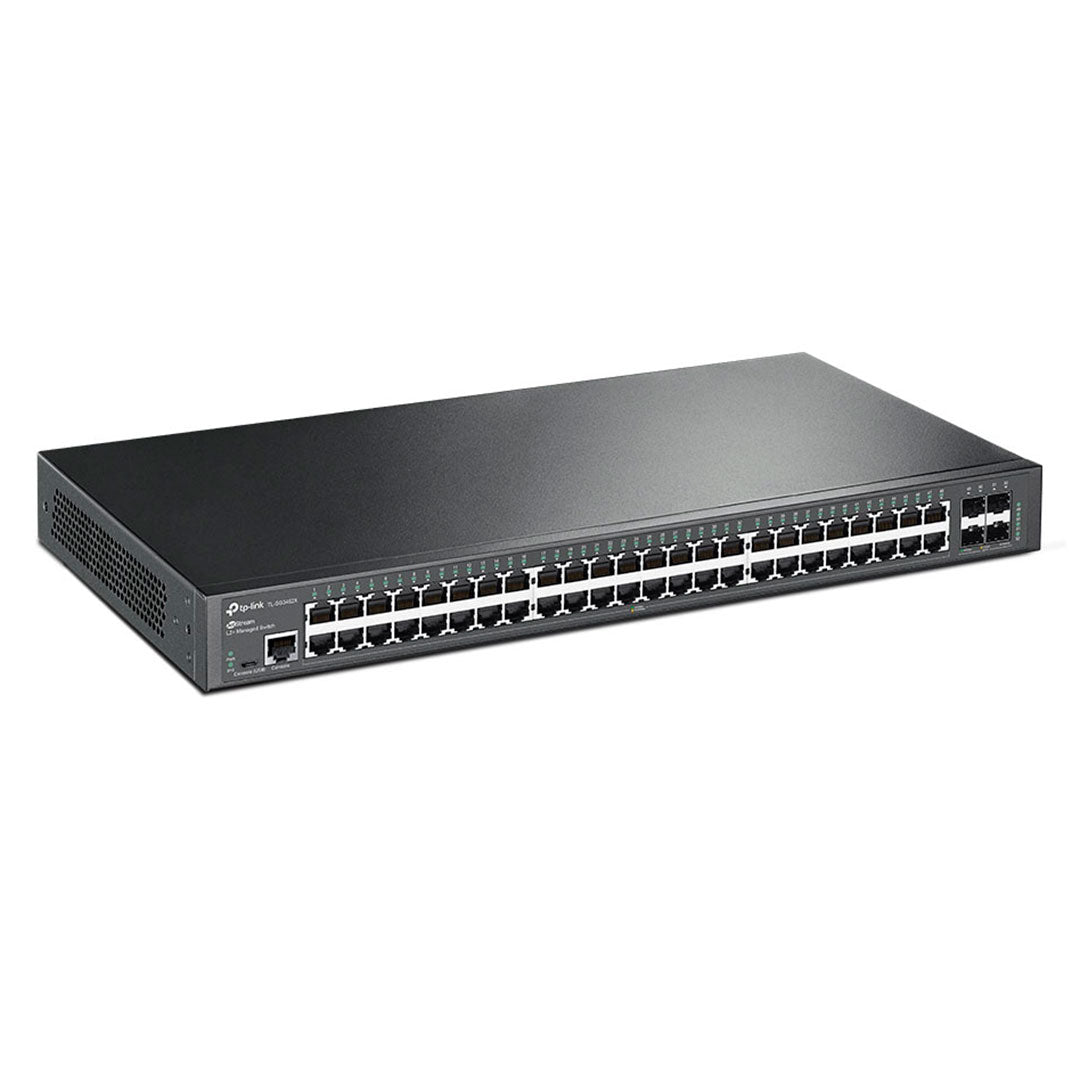 TP-LINK SG3452X Switch Omada 48 Puertos Gigabit 4SFP 10GE L2