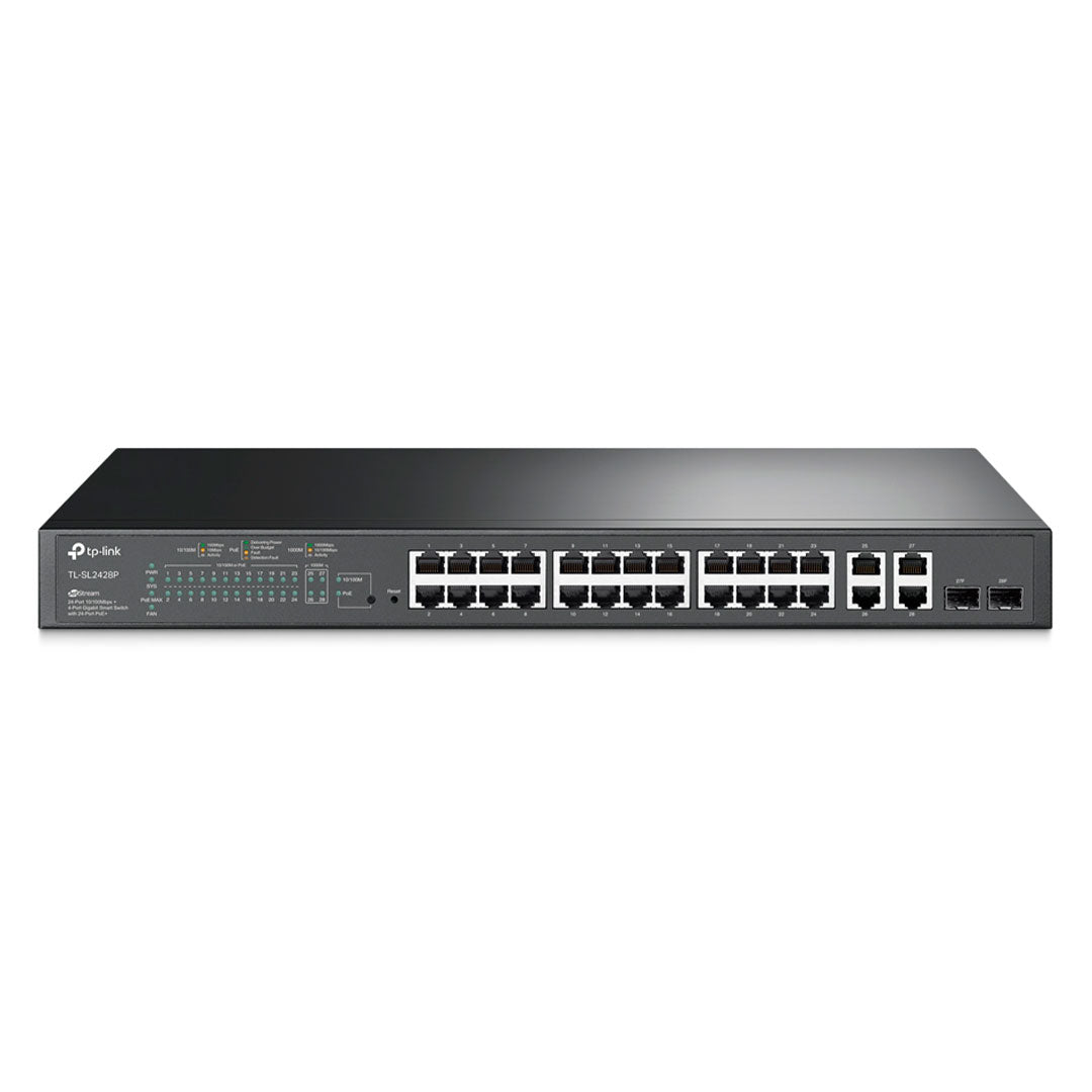 TP-LINK SL2428P Switch Smart Omada PoE 24 Puertos 10/100 4P Gigabit
