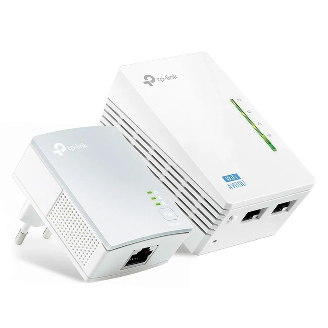 TP-LINK WPA4220-KIT Kit PLC Powerline Extensor de Señal WIFI AV6000