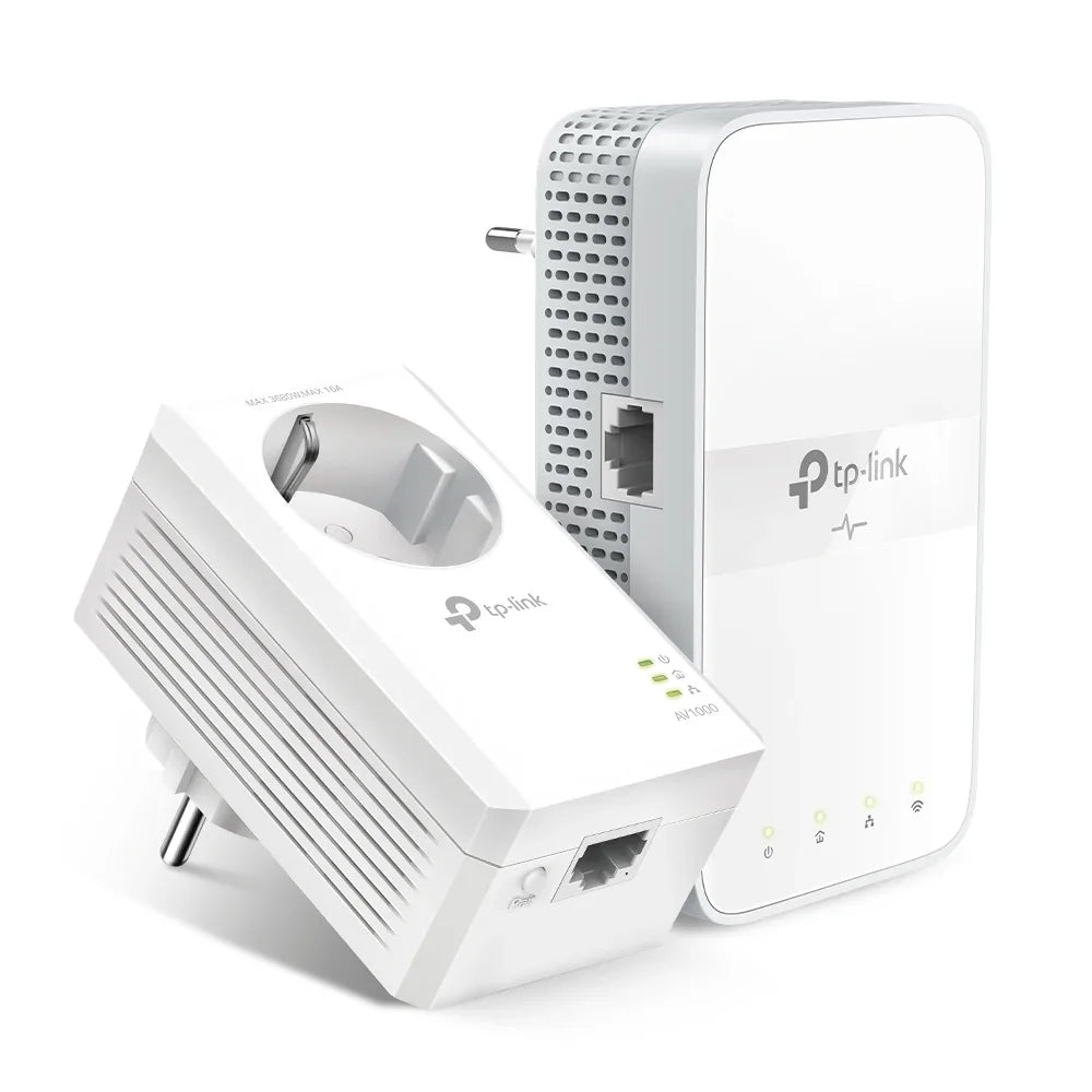 TP-LINK WPA7617 Kit Powerline Wifi Extensor AV1000 Gigabit