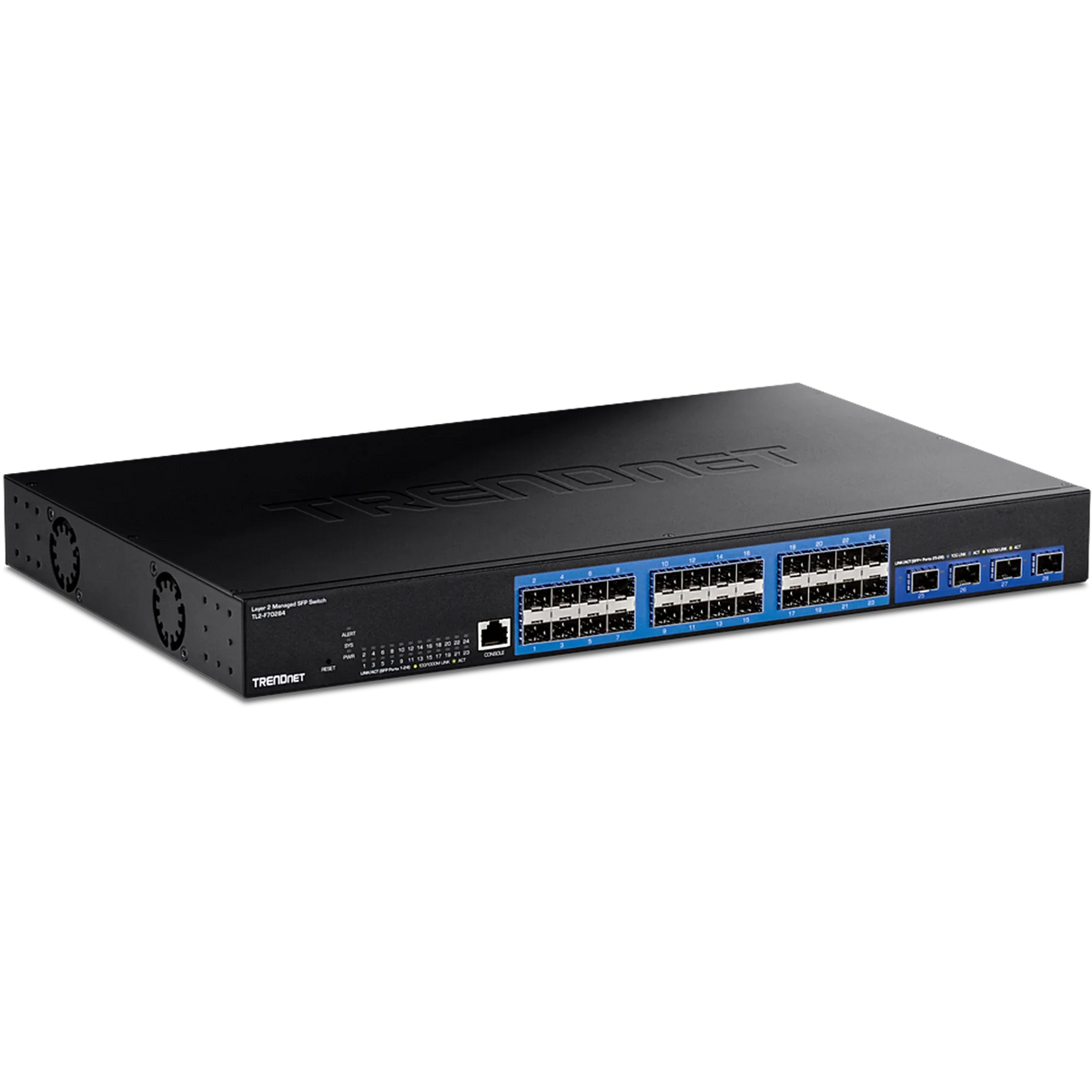TRENDNET TL2-F70284 Switch 28 Puertos SFP Administrado Capa 2