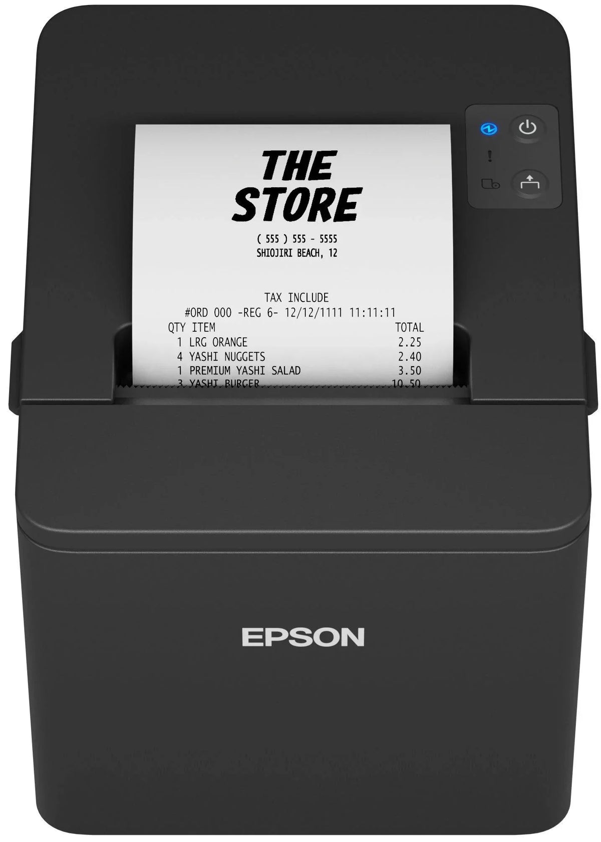 EPSON TM-T20IV Impresora Ticketera Térmica de Recibos 80mm USB/ETHERNET/SERIAL