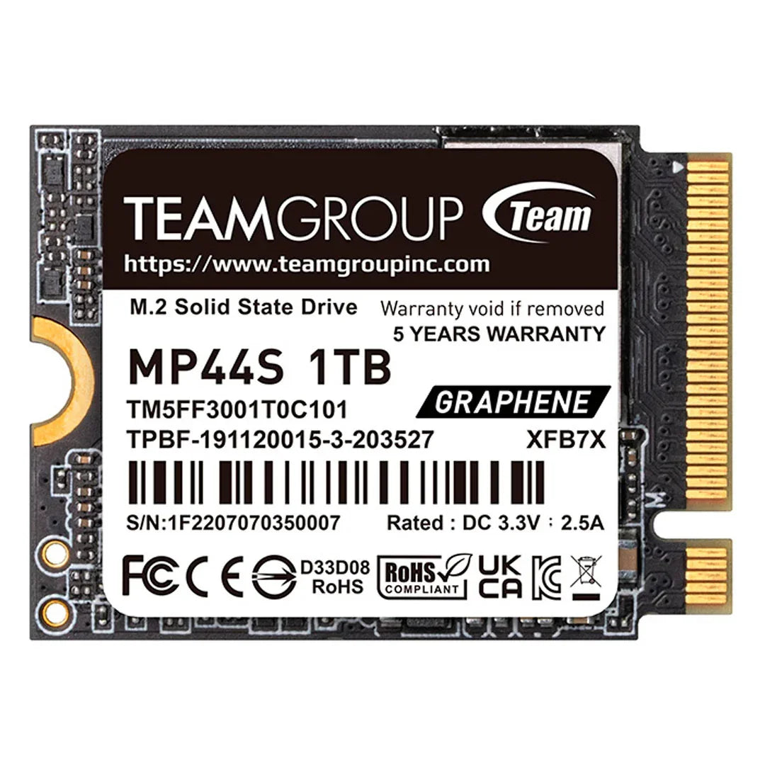TEAMGROUP TG MP44S SSD Disco Sólido 1TB NVMe M.2
