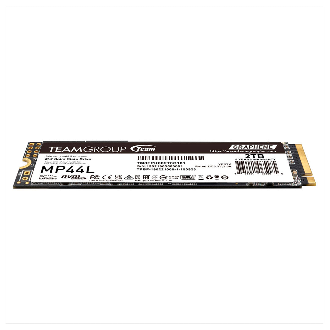 TEAMGROUP TG MP44L SSD Disco Sólido 2TB NVMe M.2