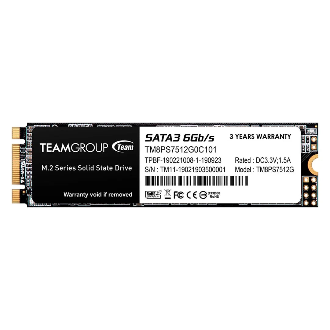 TEAMGROUP MS30 SSD Disco Sólido 512GB M.2 NVMe SATAIII