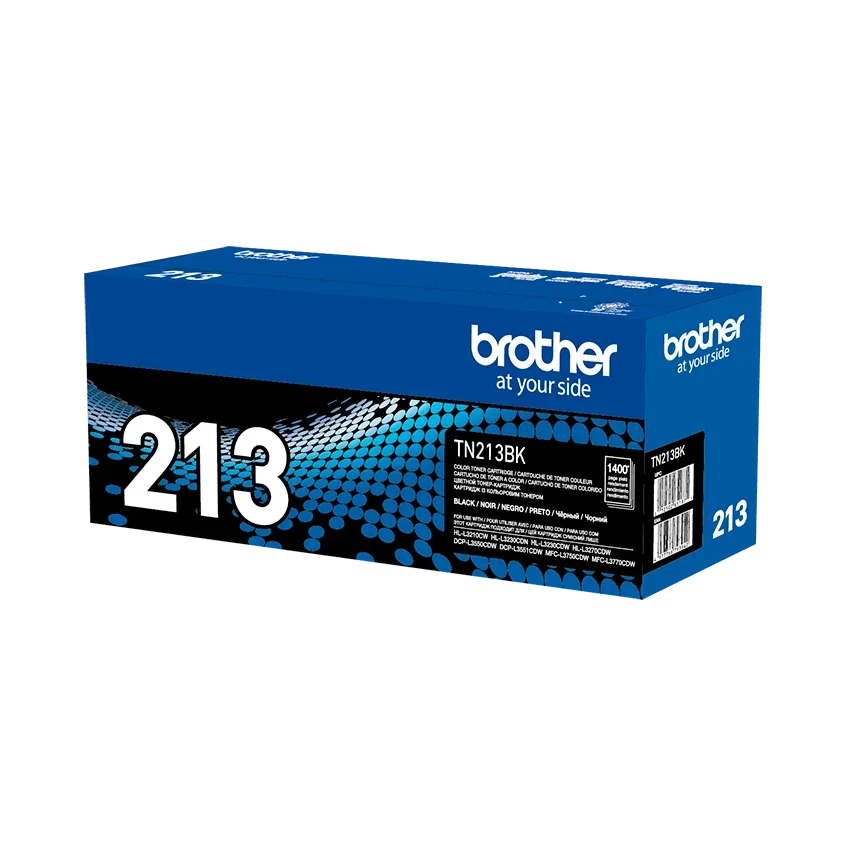 BROTHER TN213BK Toner Color Negro con Rendimiento 1300 Paginas