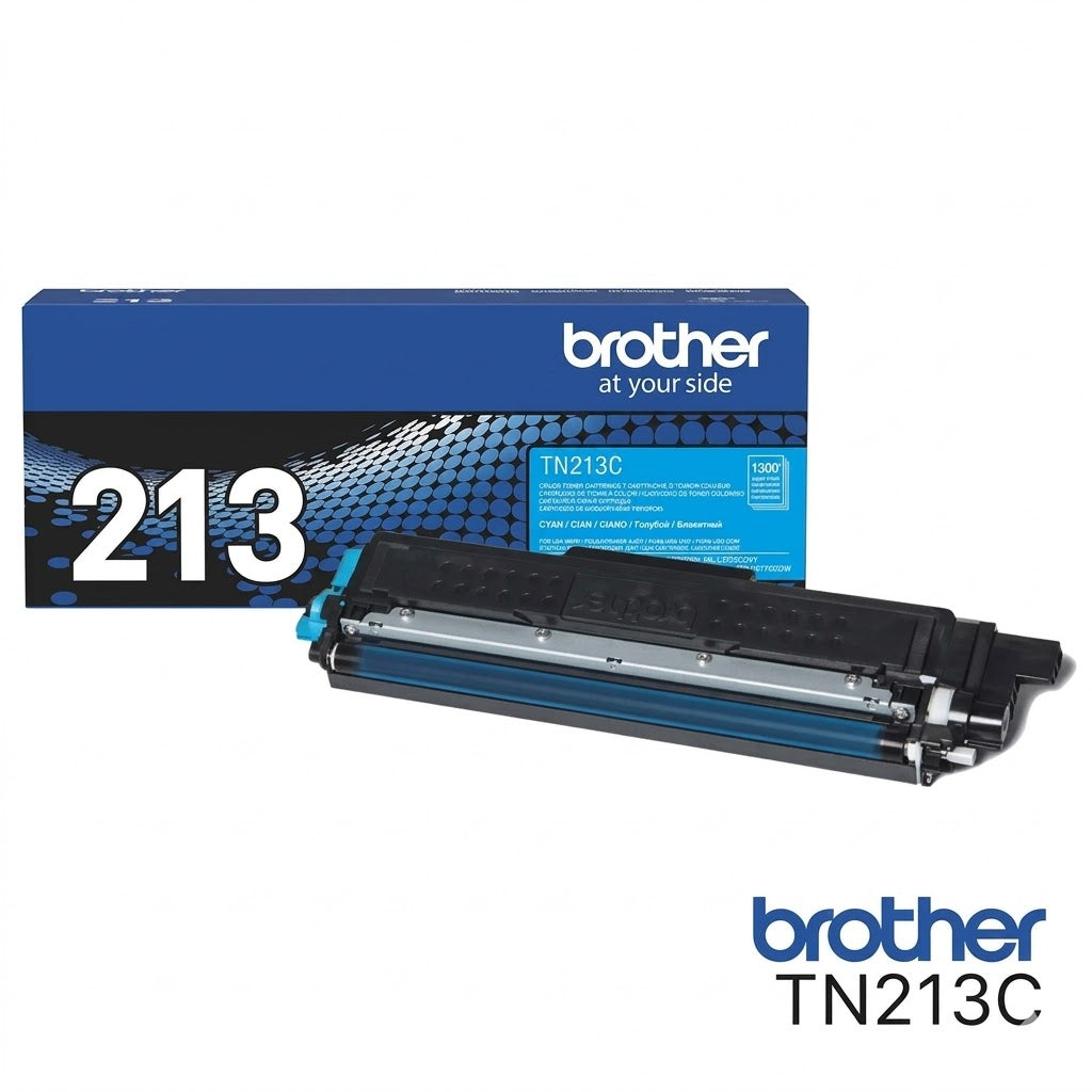 BROTHER TN213C Toner Color Cyan con Rendimiento de 1300 Paginas