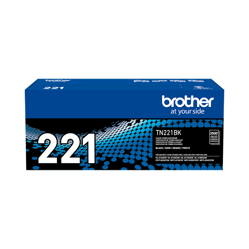 BROTHER TN217BK Toner Color Negro con Rendimiento de 3000 Paginas