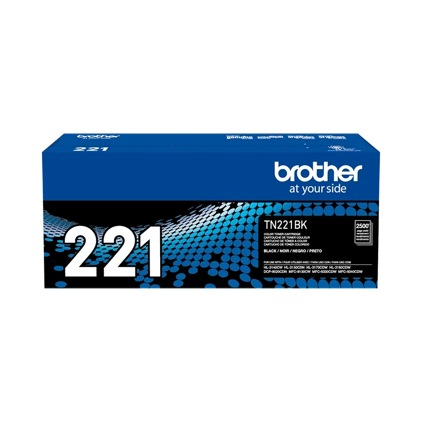 BROTHER TN217BK Toner Color Negro con Rendimiento de 3000 Paginas