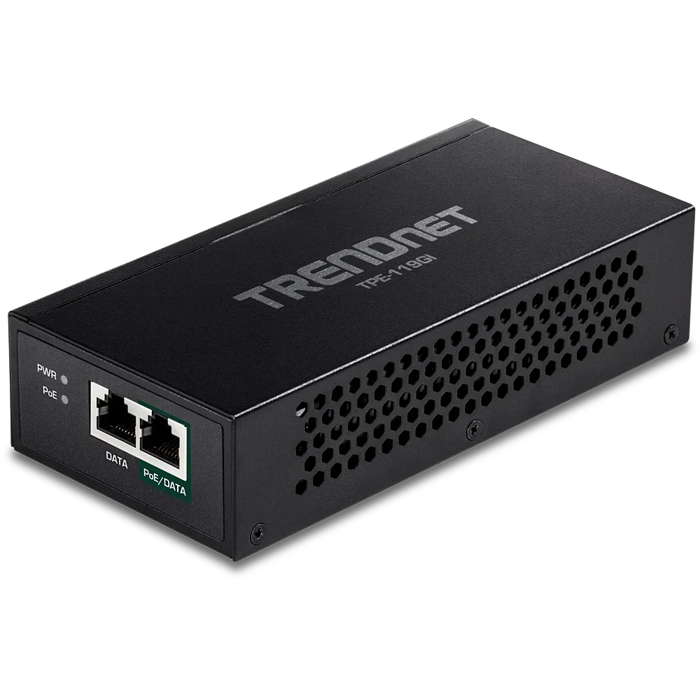 TRENDNET TPE-119GI Inyector TRENDnet Gigabit PoE++ hasta 95W