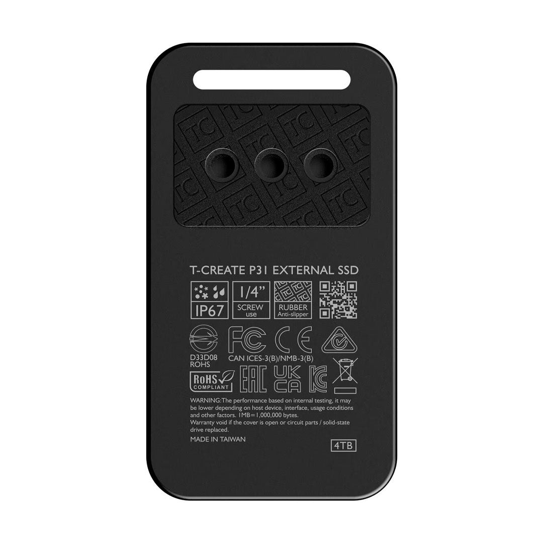 TEAMGROUP P31 SSD Disco Sólido Externo 4TB USB-C