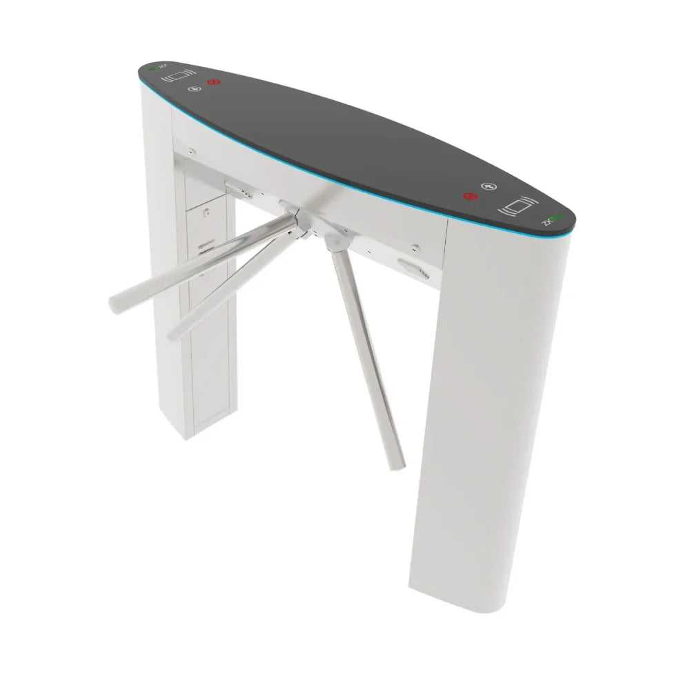 ZKTECO TS5000A Torniquete Molinete Tipo Puente Motorizado Alto Tránsito