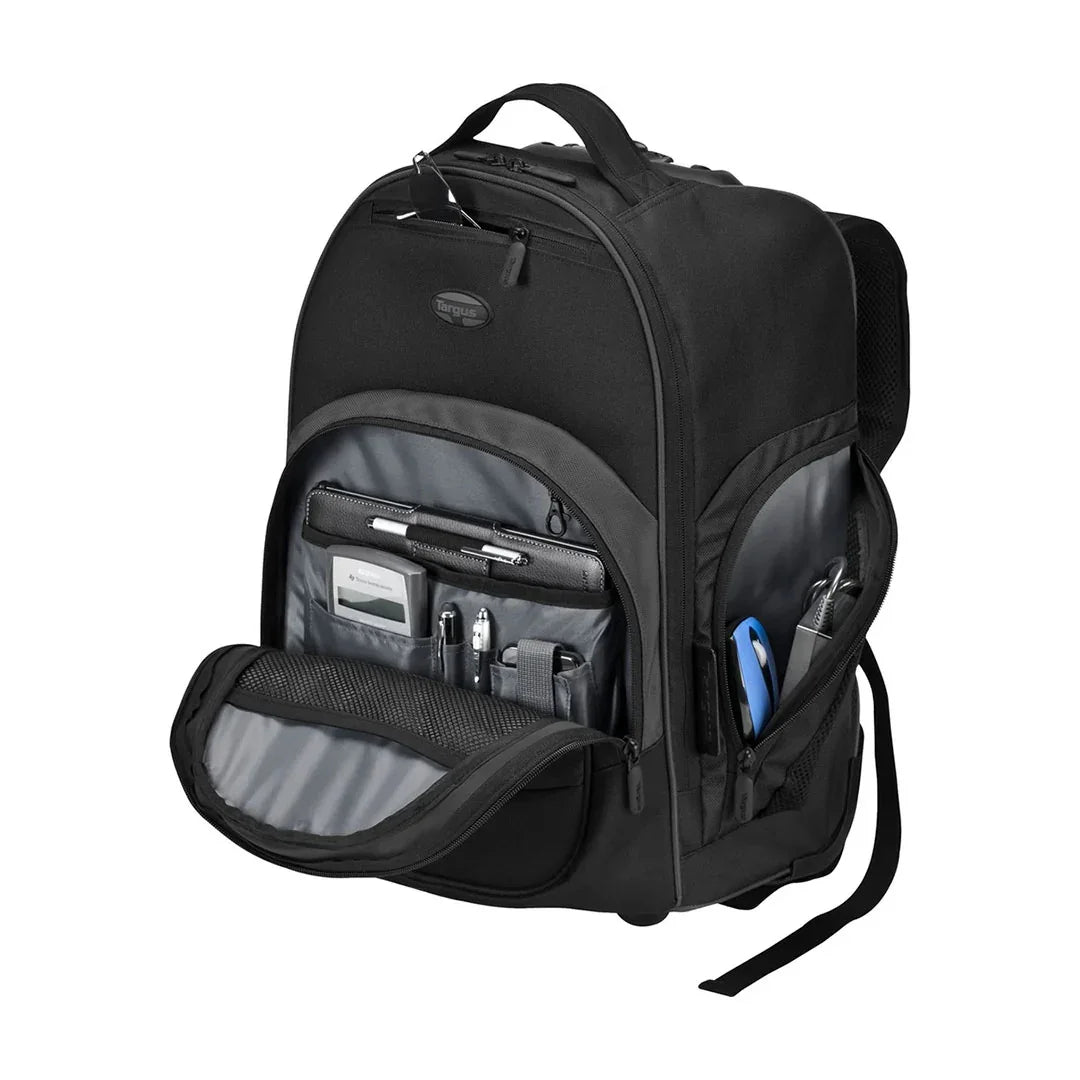 TARGUS TSB750US Mochila para laptop compacta con ruedas de 16"