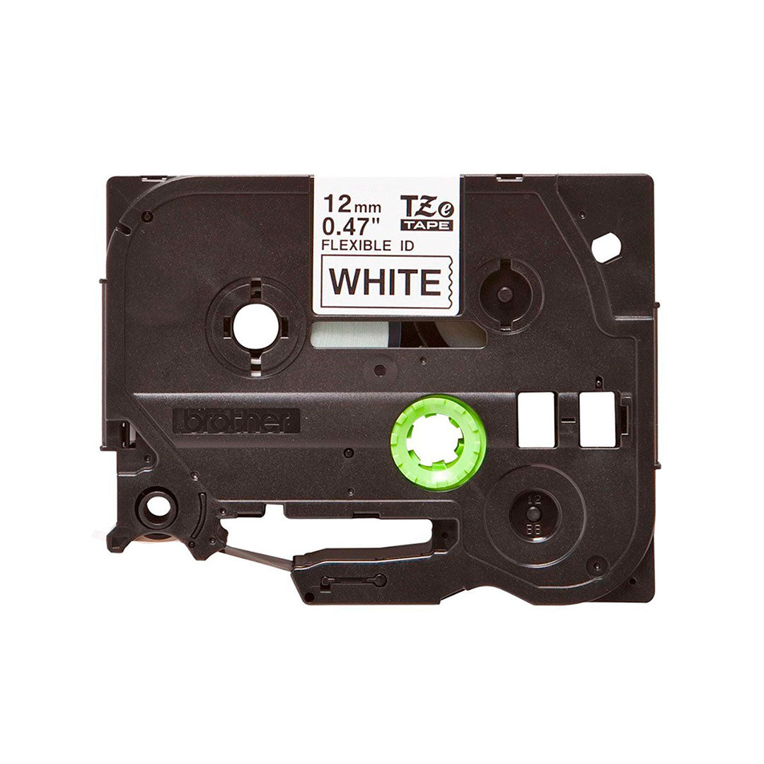 BROTHER TZE-FX231 Cinta Laminada Flexible Blanco 12mm x 8m