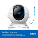 TP-LINK Tapo C200P2 2-Pack Cámara de Seguridad WIFI 2MP 360°