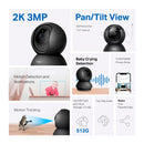 TP-LINK Tapo C211 2-PACK Cámara de Seguridad WIFI 3MP 2K
