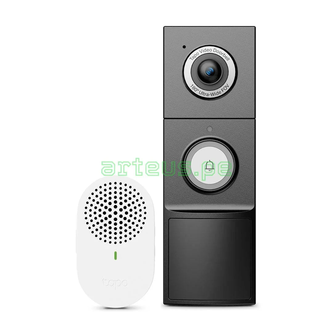 TP-LINK TAPO D225 Timbre, con Cámara de video, 4MP 180° PT