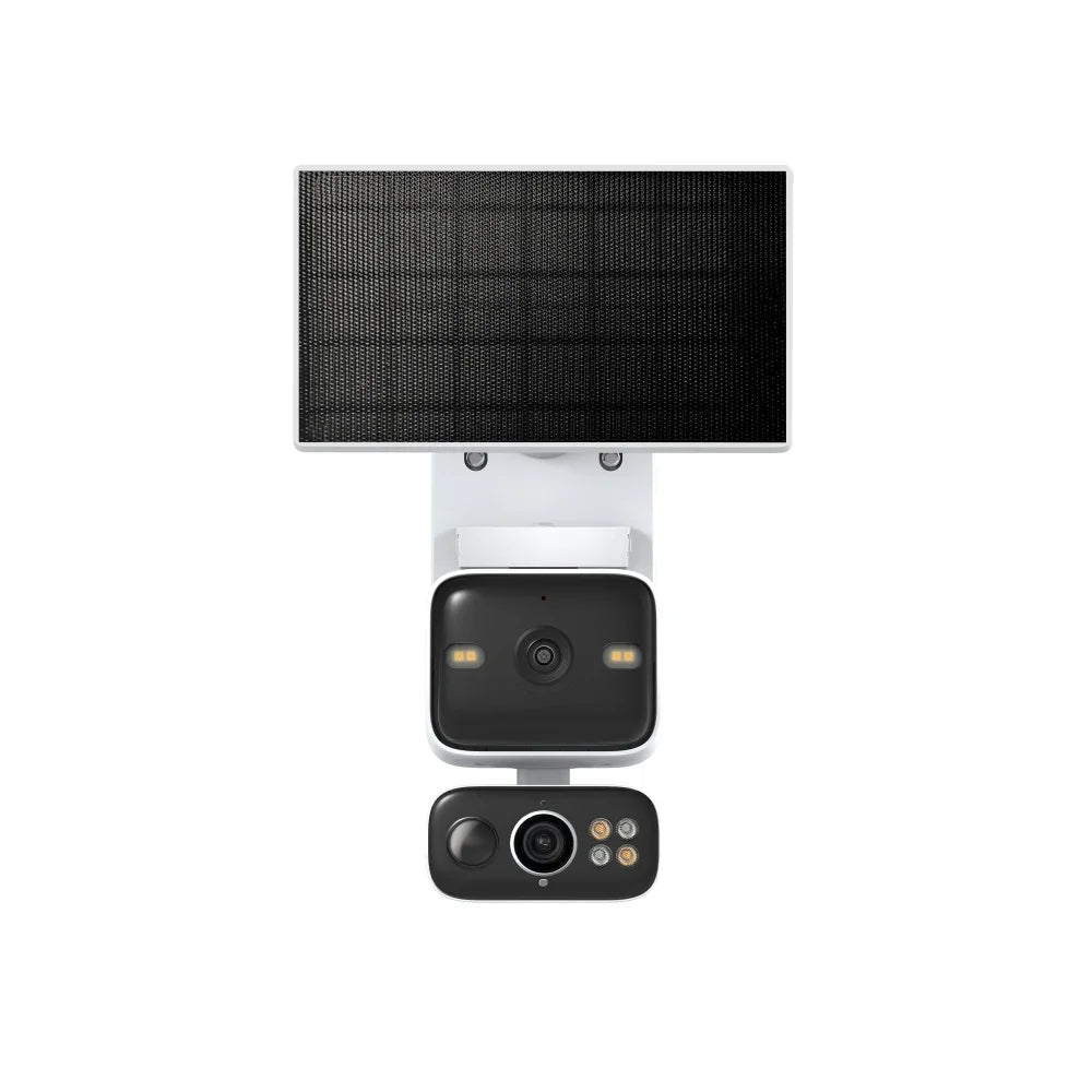 TP-LINK TAPO C645D KIT Cámara de Seguridad WIFI 3MP 2K Doble Lente + Panel Solar Tapo A201