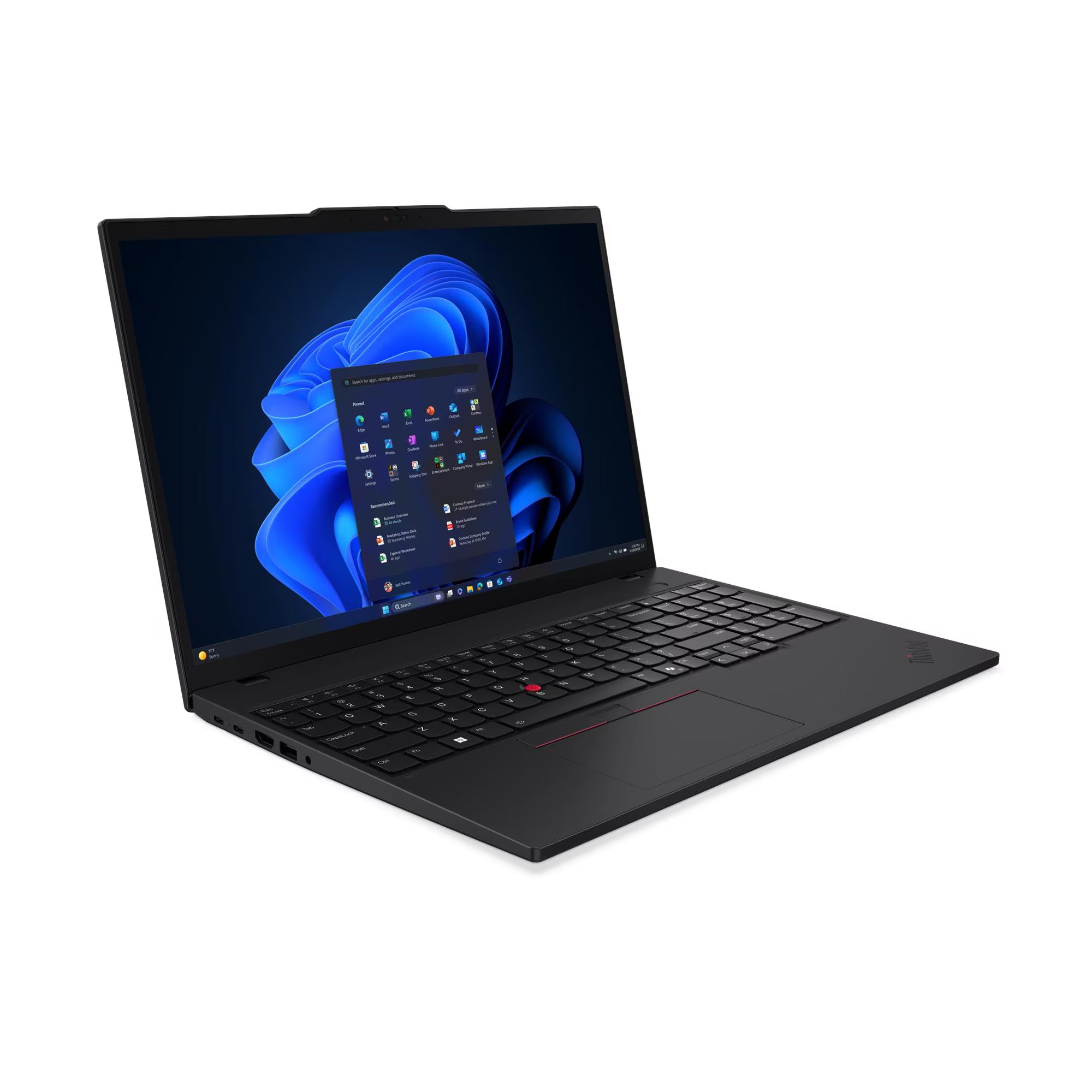 LENOVO 21QF000VLM ThinkPad T16 Gen 4 Laptop 16" WUXGA IPS Intel Core Ultra 5-225U 4.8GHz 16GB DDR5 512GB SSD Windows 11 Pro