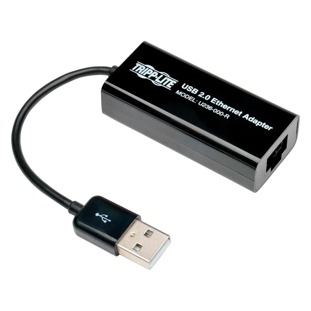 TRIPP LITE U236-000-R Adaptador de Red USB 2.0 Ehernet NIC 10/100Mbps RJ45