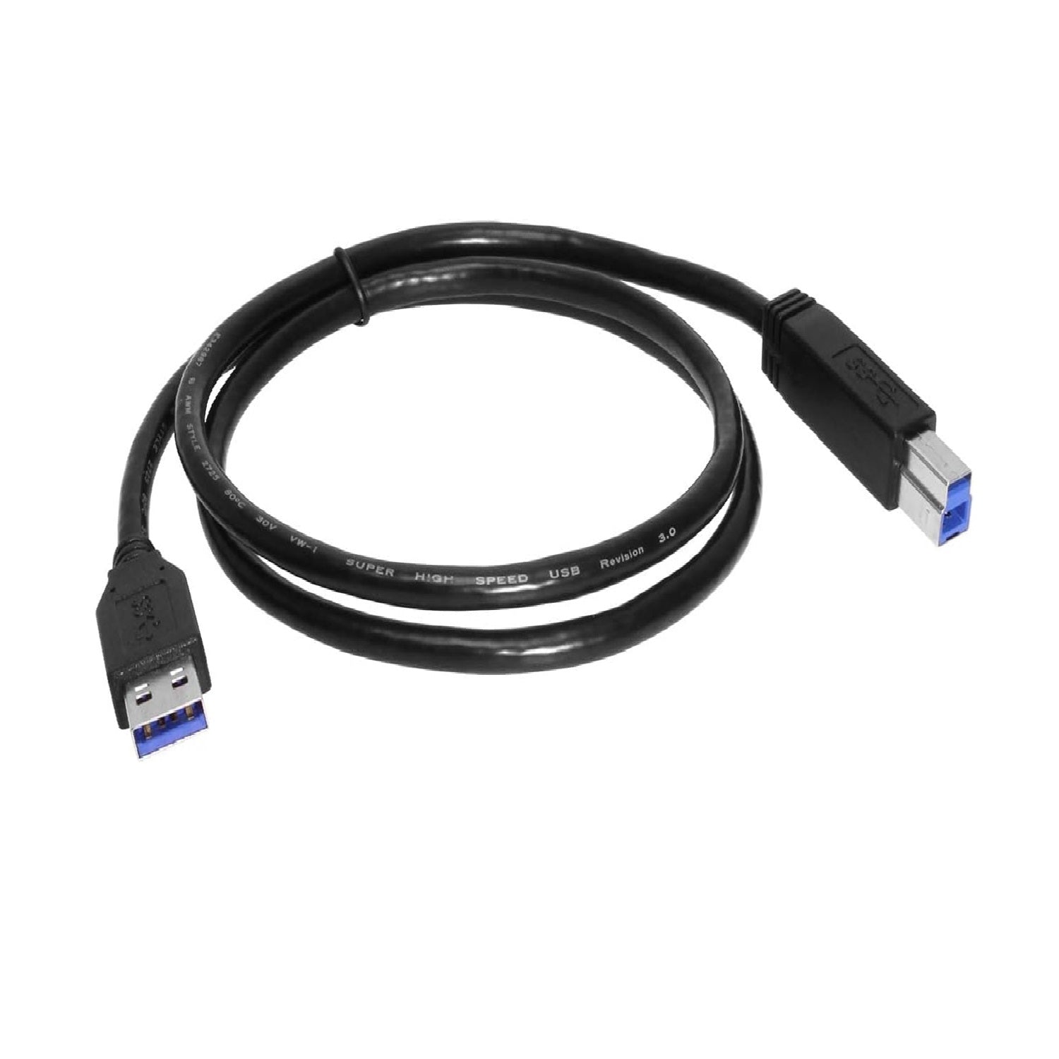 TRIPP-LITE U322-006-BK CABLE, USB, 3.0, SUPER, A/B, 1.83CM, para Dispositivo, USB, 3.0, SuperSpeed, AB(M/M), Negro, 1.83m, 6pies