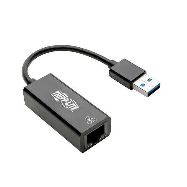 TRIPP-LITE U336-000-R Adaptador de red USB 3.0 SuperSpeed a Gigabit Ethernet RJ45 NEGRO