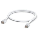 UBIQUITI UACC-Cable-Patch-EL-1M-W Cat6 Translucent White Network Cable