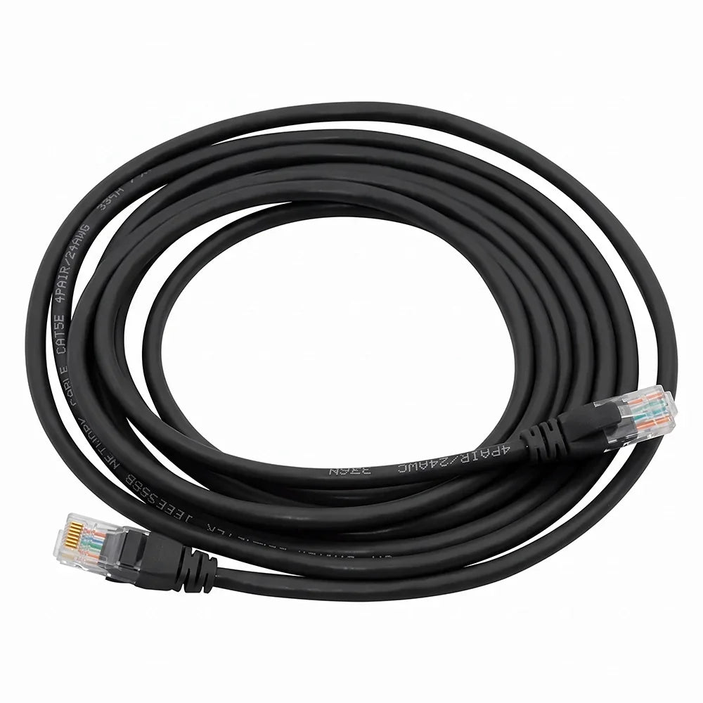 DIXON URT4EF4N#02M4B0 Patch cord Cat 5e, LSZH, 24AWG, negro, 2m