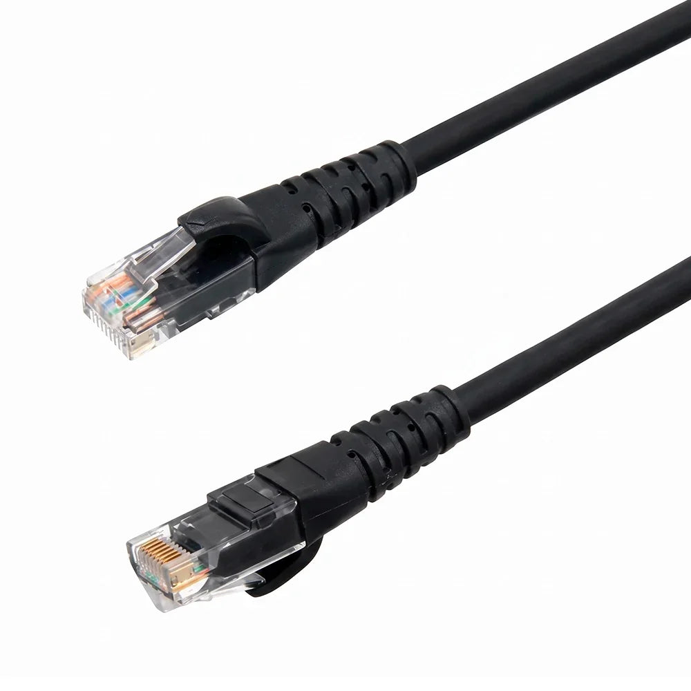 DIXON URT4EF4N#02M4B0 Patch cord Cat 5e, LSZH, 24AWG, negro, 2m
