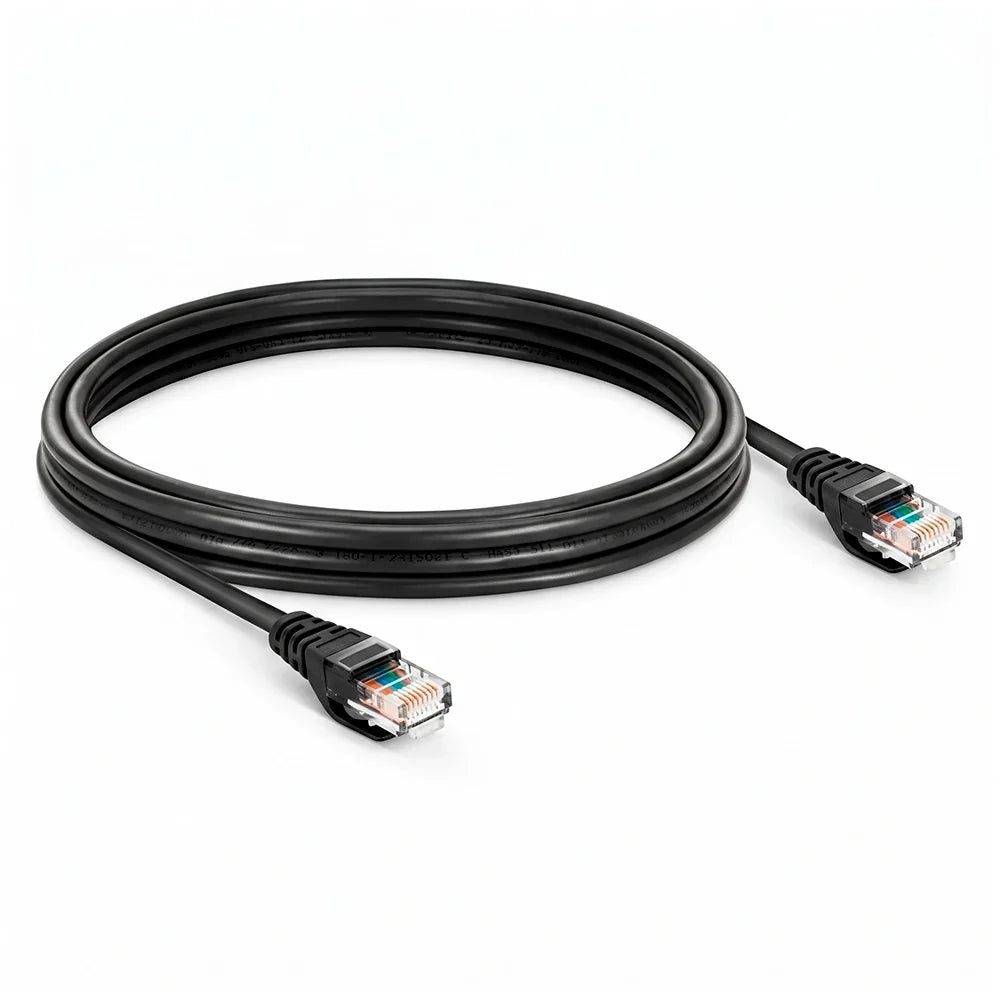 DIXON URT4EF4N#03M4B0 Patch cord Cat 5e, LSZH, 24AWG, negro, 3m