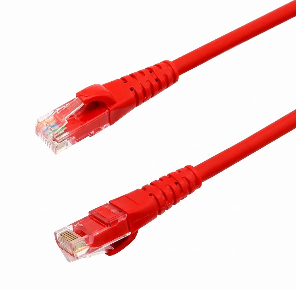 DIXON URT4EF4N#03M4B2 Patch cord Cat 5e, LSZH, 24AWG, rojo, 3m