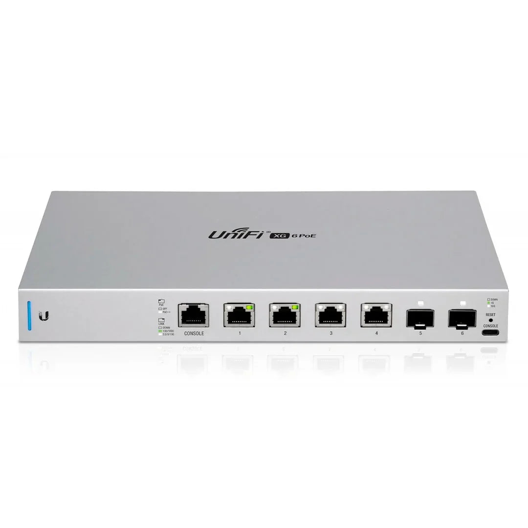 UBIQUITI US-XG-6POE Switch UNIFI PoE BT 4 Puertos 2SFP+ 10GB