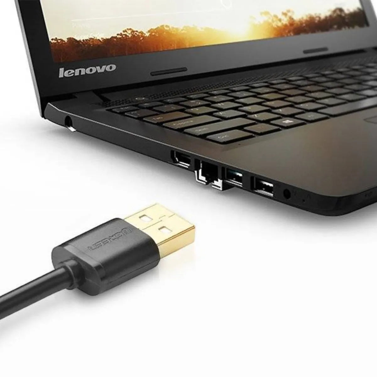 UGREEN US103 10314 Cable Adaptador USB 2.0 a USB 2.0 1m Negro