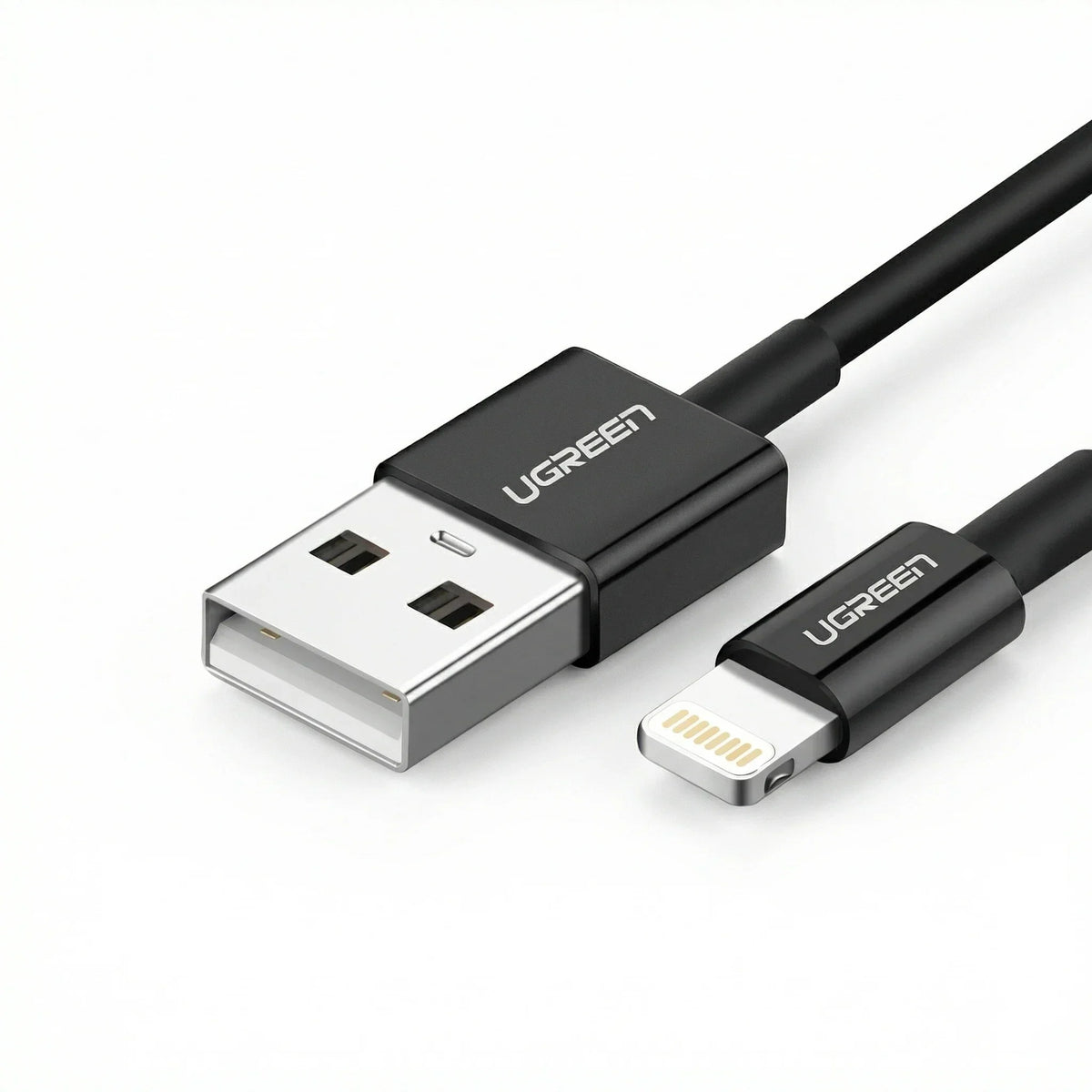 UGREEN US155 80822 Cable de Datos de Carga USB-A Lightning Negro