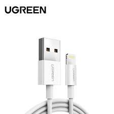 UGREEN US199 60161 Cable de Datos de Carga USB-A a Lightning Plateado