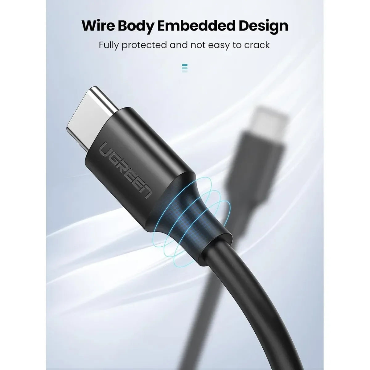UGREEN US286 50998 Cable USB-C a USB-C 60W 1.5m