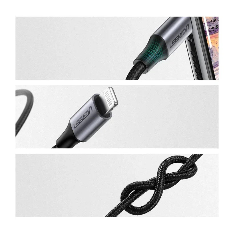 UGREEN US315 70509 Cable Audio Lightning 3.5mm 1m