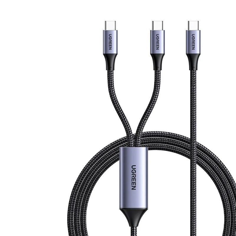 UGREEN US561 35087 Cable de Carga USB-C a PD Dual 100W 1,5 m