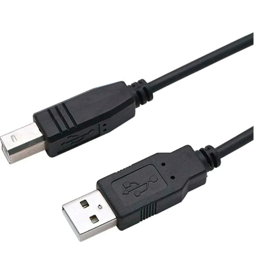 Cable USB para Impresora USB 2.0 A-macho a USB-B macho 1.8 metros