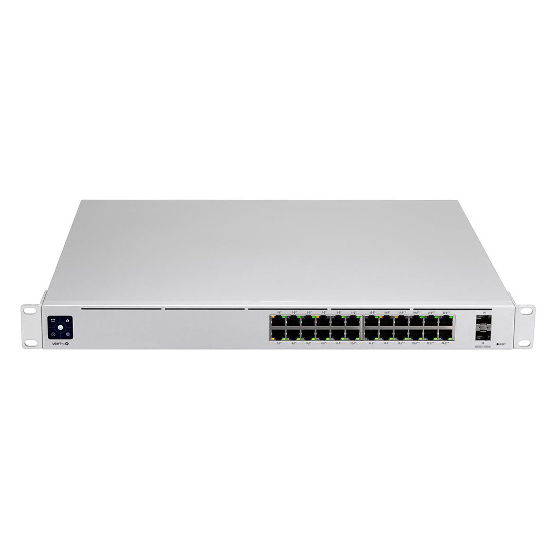 Switch PoE de 24 puertos para rack, equipo de redes y cableado estructurado